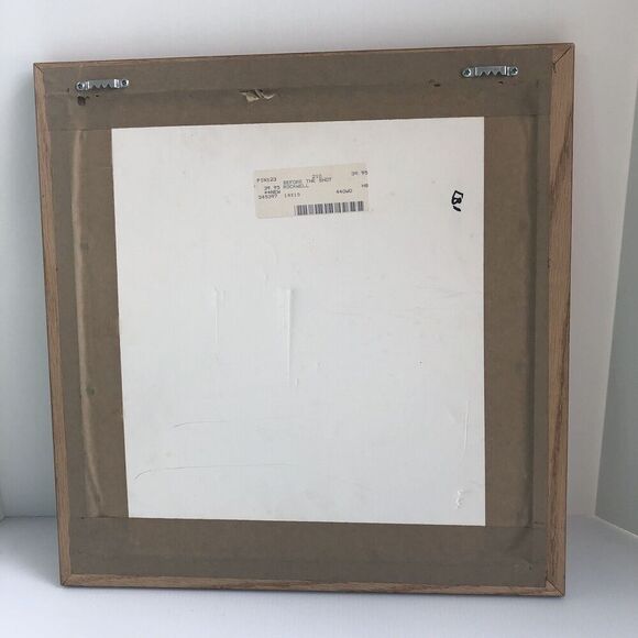 Norman Rockwell “Before the Shot” at The Doctor’s Office Framed Print - Picture 7 of 8